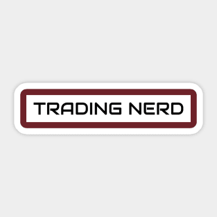 Trading Nerd Sticker